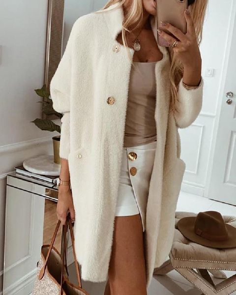 fashion winter wool coat women cashmere female long coat blends woolen elegant autumn jacket for ladies thick warm fur clothes, Black;brown
fashion winter wool coat women cashmere female long coat blends woolen elegant autumn jacket for ladies thick warm fur clothes, Black;brown