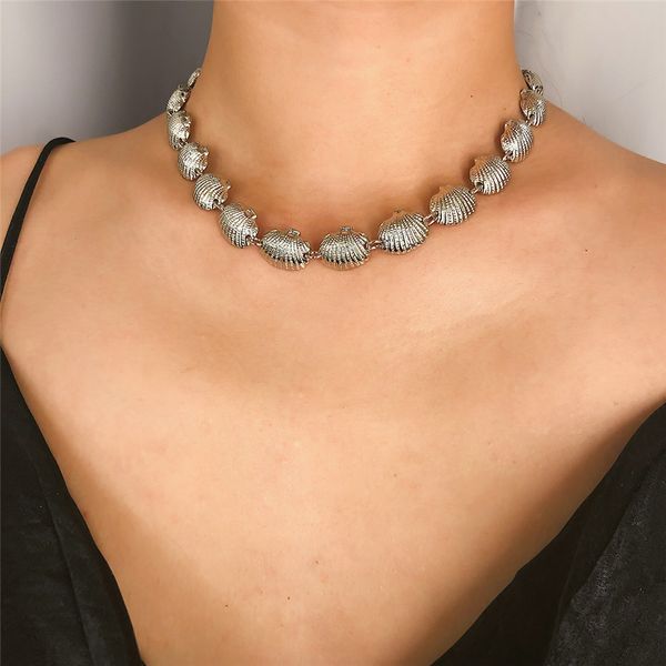 vintage full alloy shell cowrie choker necklace statement women friend bohemian seashell chain chocker jewelry
vintage full alloy shell cowrie choker necklace statement women friend bohemian seashell chain chocker jewelry