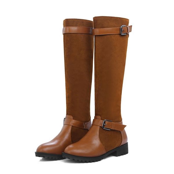 knee high shoes women pu leather female motorcycle boots women low heels fashion long tube comfortable ing, Black
knee high shoes women pu leather female motorcycle boots women low heels fashion long tube comfortable ing, Black