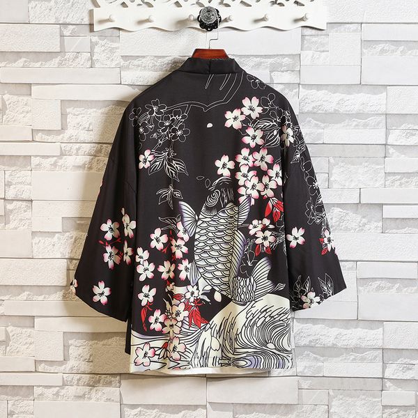 #3938 летняя куртка мужчины печатные тонкие свободные harajuku кардиган кимоно куртка мужчины черный белый старинные кимоно накидки плюс раз, Black;brown
#3938 летняя куртка мужчины печатные тонкие свободные harajuku кардиган кимоно куртка мужчины черный белый старинные кимоно накидки плюс раз, Black;brown