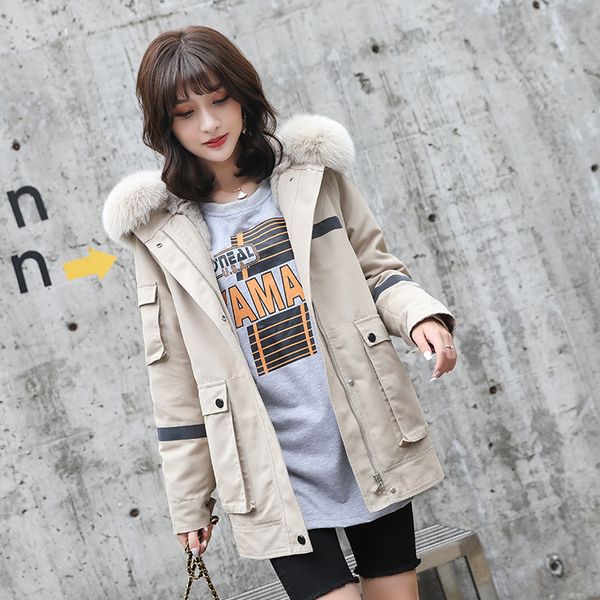 2019 yiwu 1 colors fresh in style rex fur lining parka new fashion winter warm overcoat womens casual coats, Black
2019 yiwu 1 colors fresh in style rex fur lining parka new fashion winter warm overcoat womens casual coats, Black
