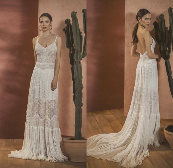 2020 cowboy boho wedding dress a line backless applique beach robes de mariée sweep train custom made bohemia wedding dresses, White
2020 cowboy boho wedding dress a line backless applique beach robes de mariée sweep train custom made bohemia wedding dresses, White