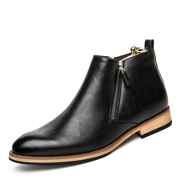 2019 men boots comfortable black winter warm waterproof fashion ankle boots casual men pu leather winter shoes
2019 men boots comfortable black winter warm waterproof fashion ankle boots casual men pu leather winter shoes