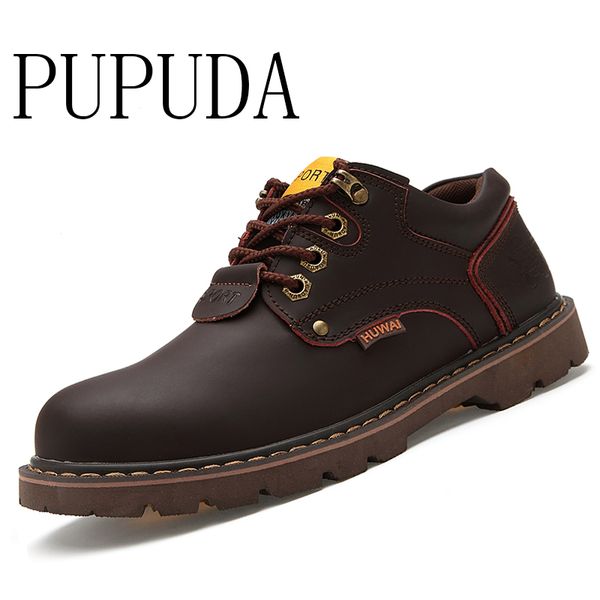 pupuda korean men casual leather shoes autumn outdoor ankle boot men platform shoes classic big round head winter, Black
pupuda korean men casual leather shoes autumn outdoor ankle boot men platform shoes classic big round head winter, Black