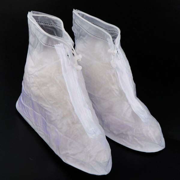 1 pair waterproof rain boot cover wear resistant rainproof shoes cover clear pvc non slip rain boot cover, Camo;black
1 pair waterproof rain boot cover wear resistant rainproof shoes cover clear pvc non slip rain boot cover, Camo;black