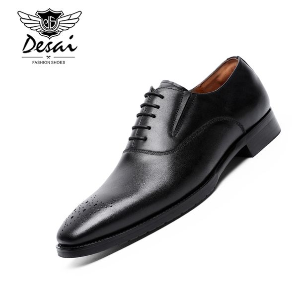 desai brand new genuine leather business dress shoes men england elegant carved brogues shoe formal wedding party dress shoes, Black
desai brand new genuine leather business dress shoes men england elegant carved brogues shoe formal wedding party dress shoes, Black