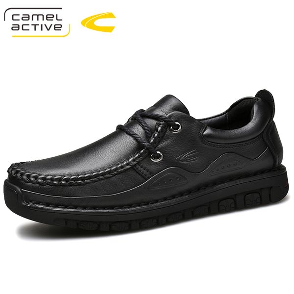 camel active new men casual shoes genuine leather men shoes lace-up breathable soft autumn casual flats formal plus size, Black
camel active new men casual shoes genuine leather men shoes lace-up breathable soft autumn casual flats formal plus size, Black