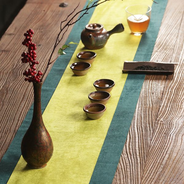chinese-style zen waterproof cotton linen table runner suede tea table cloth tea banquet japanese-style dry foam tea towel pad bamboo mat
chinese-style zen waterproof cotton linen table runner suede tea table cloth tea banquet japanese-style dry foam tea towel pad bamboo mat