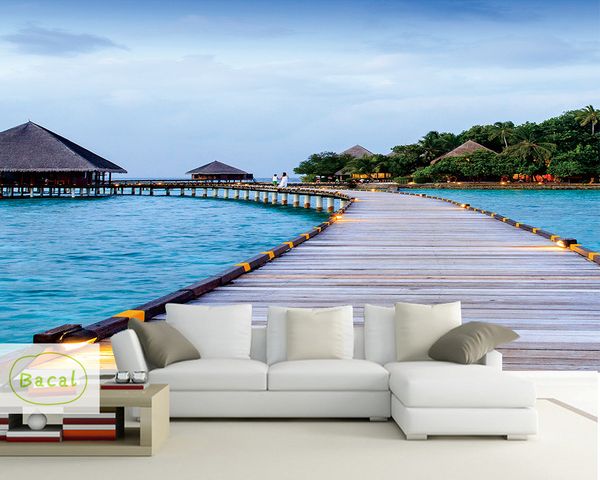 bacal custom 3d p wallpaper beach sea view wooden bridge scenery wall painting living room tv background 5d mural wall paper
bacal custom 3d p wallpaper beach sea view wooden bridge scenery wall painting living room tv background 5d mural wall paper