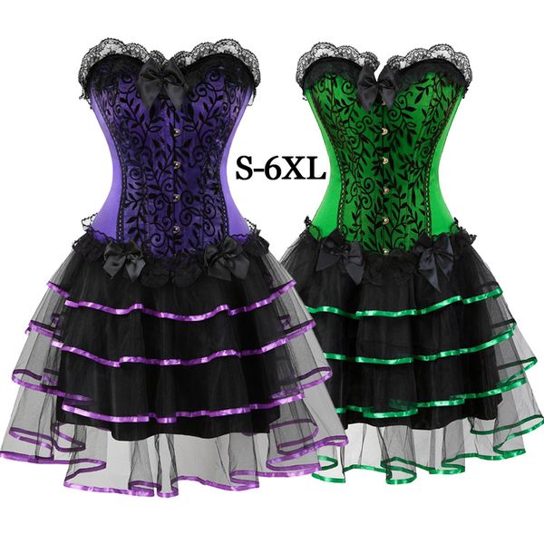 halloween women lingerie bodyshaper corsets fashion lace up boned corset bustier dress costume tutu petticoat skirts, Black;white
halloween women lingerie bodyshaper corsets fashion lace up boned corset bustier dress costume tutu petticoat skirts, Black;white