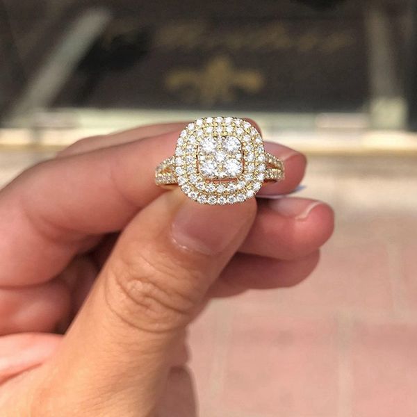 2019 gold silver color ring hearts and arrows square ring zircon wedding engagement jewelry rings, Slivery;golden
2019 gold silver color ring hearts and arrows square ring zircon wedding engagement jewelry rings, Slivery;golden