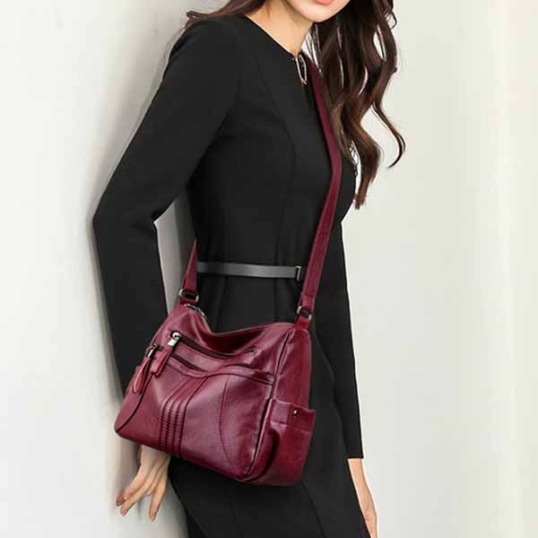 women bag 2020 new fashion messenger casual shoulder bag exquisite elegant solid color upscale tote
women bag 2020 new fashion messenger casual shoulder bag exquisite elegant solid color upscale tote