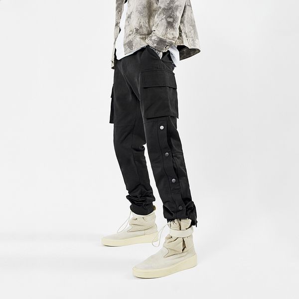 men side pockets cargo harem pants 2020 hip hop casual male tatical joggers trousers fashion casual streetwear pants, Black
men side pockets cargo harem pants 2020 hip hop casual male tatical joggers trousers fashion casual streetwear pants, Black
