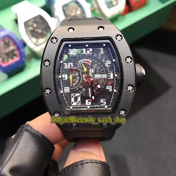 6 style version rm 030 ceramic black ceramic case skeleton big date dial miyota automatic rm030 mens watch rubber strap sport watches, Slivery;brown
6 style version rm 030 ceramic black ceramic case skeleton big date dial miyota automatic rm030 mens watch rubber strap sport watches, Slivery;brown