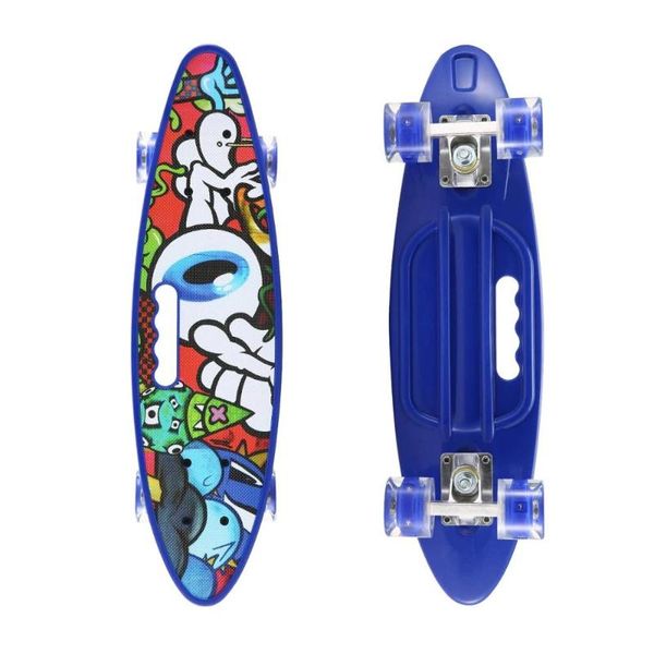 23inch plastic skate board, longboard and mini skateboard have bendable deck led light up wheel for beginners/children/adults
23inch plastic skate board, longboard and mini skateboard have bendable deck led light up wheel for beginners/children/adults