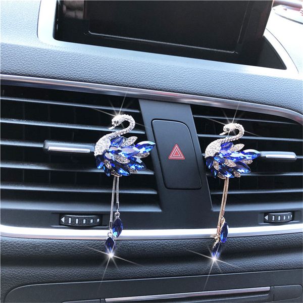 hazy beauty exquisite diamond swan pendant car perfume air vent of air conditioner in car ornament freshener car-styling
hazy beauty exquisite diamond swan pendant car perfume air vent of air conditioner in car ornament freshener car-styling