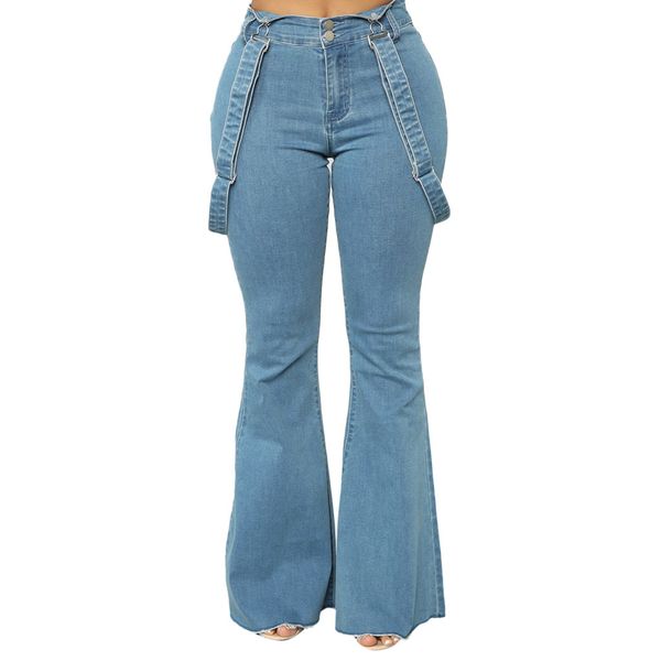 brand new women vintage high waist pure jeans high quality skinny distressed denim pants bell-bottoms jean women trousers 5.22, Blue
brand new women vintage high waist pure jeans high quality skinny distressed denim pants bell-bottoms jean women trousers 5.22, Blue