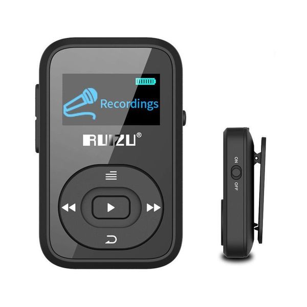 ruizu mini original x26 bluetooth clip mp3 player 8gb sport mp3 music player fm radio recorder support tf card + clamp
ruizu mini original x26 bluetooth clip mp3 player 8gb sport mp3 music player fm radio recorder support tf card + clamp