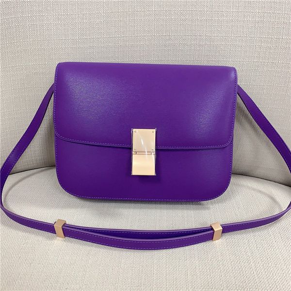 2020 new high-end sense small bag purple tofu bag female messenger leather small square tide flight attendant
2020 new high-end sense small bag purple tofu bag female messenger leather small square tide flight attendant