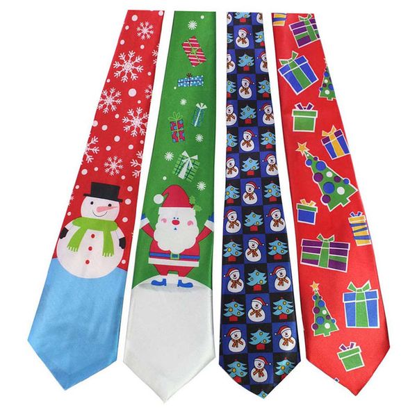 20 style printed christmas tie cute cartoon green tree novelty necktie santa claus snowflake snowman neck tie new year's gift, Blue;purple
20 style printed christmas tie cute cartoon green tree novelty necktie santa claus snowflake snowman neck tie new year's gift, Blue;purple