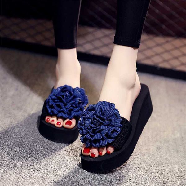 flower slipers women wedge shoes plateform shoes for women sandals heels 5cm summer trendy fashion slippers, Black
flower slipers women wedge shoes plateform shoes for women sandals heels 5cm summer trendy fashion slippers, Black