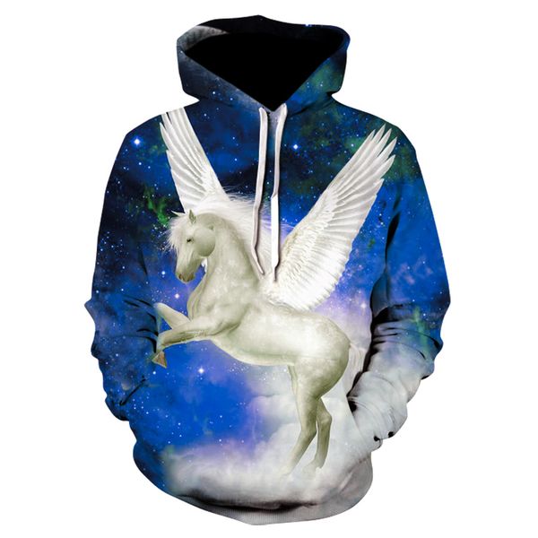 casual hoodie front and rear 3d printed flying horse personality hoodie for women street skateboard for men, Black
casual hoodie front and rear 3d printed flying horse personality hoodie for women street skateboard for men, Black