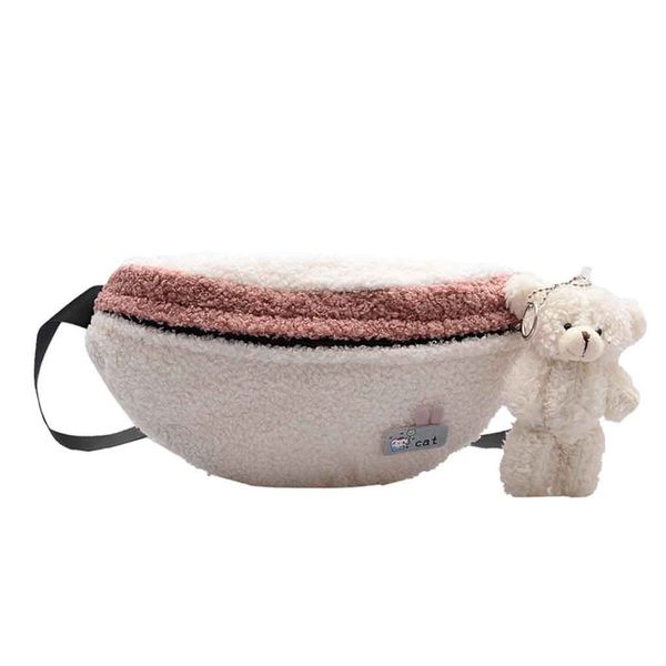 women bears woolen chest bag new casual shoulder messenger bag simple plush pockets cute trend ladies chest 1125
women bears woolen chest bag new casual shoulder messenger bag simple plush pockets cute trend ladies chest 1125