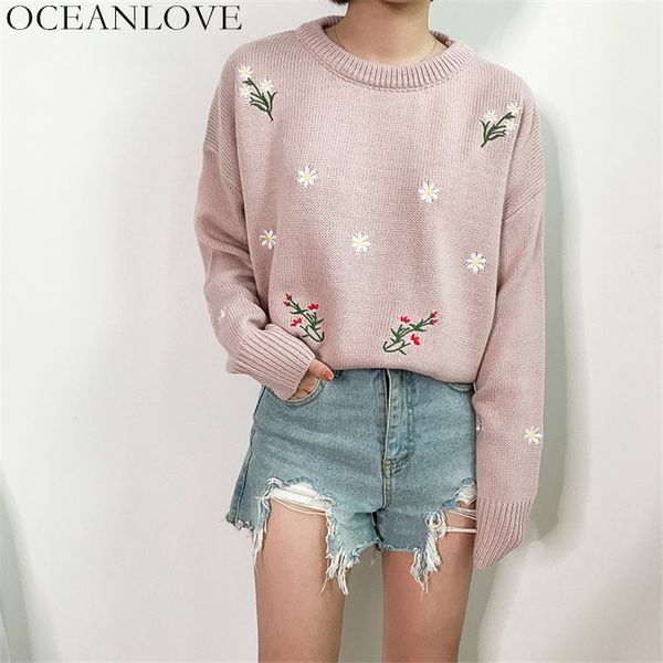 oceanlove sweater women autumn embroidery floral sueter mujer invierno 2019 long sleeve casual o-neck casaco feminino 12355, White;black
oceanlove sweater women autumn embroidery floral sueter mujer invierno 2019 long sleeve casual o-neck casaco feminino 12355, White;black