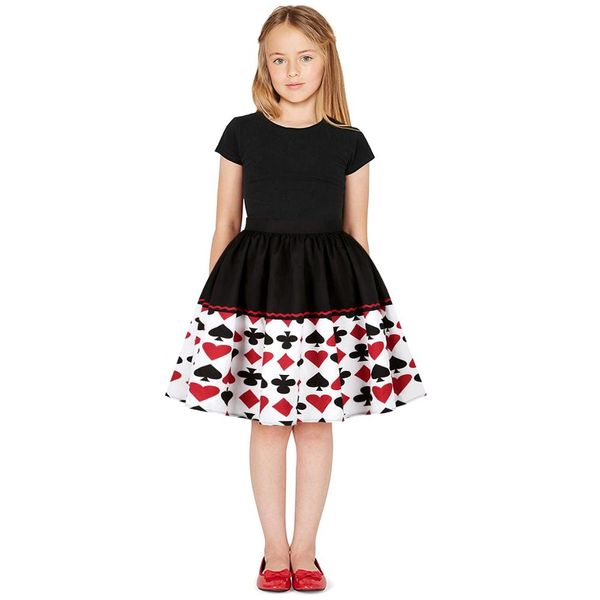 summer teen girl pleated skirt fashion playing card poker 3d print girl tutu skirt children skirt for kids girl clothes
summer teen girl pleated skirt fashion playing card poker 3d print girl tutu skirt children skirt for kids girl clothes