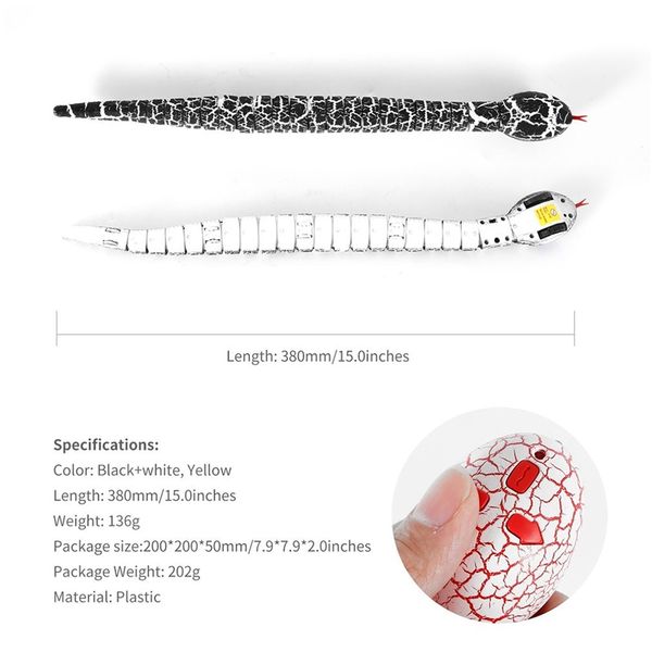 rc remote control snake and egg rattlesnake animal trick terrifying mischief toys rechargeable funny joke gift for children y200414
rc remote control snake and egg rattlesnake animal trick terrifying mischief toys rechargeable funny joke gift for children y200414