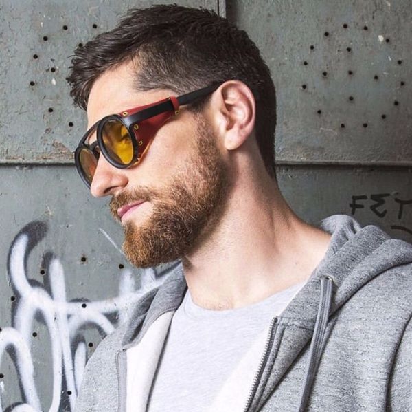 2019 fashion rivet men round sunglasses vintage steampunk women summer glasses uv400 cy271, White;black
2019 fashion rivet men round sunglasses vintage steampunk women summer glasses uv400 cy271, White;black