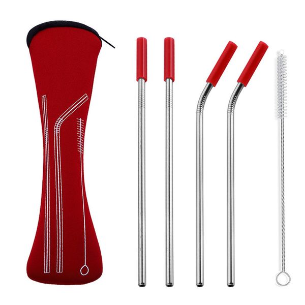 wedding bag healthy with clean brush 4pcs / set reusable stainless steel drinking straws with silicone inserts and cloth
wedding bag healthy with clean brush 4pcs / set reusable stainless steel drinking straws with silicone inserts and cloth