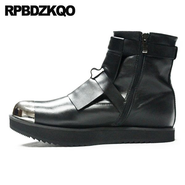 punk men plus size vintage motorcycle boots metalic zipper full grain leather rock genuine black shoes ankle big
punk men plus size vintage motorcycle boots metalic zipper full grain leather rock genuine black shoes ankle big