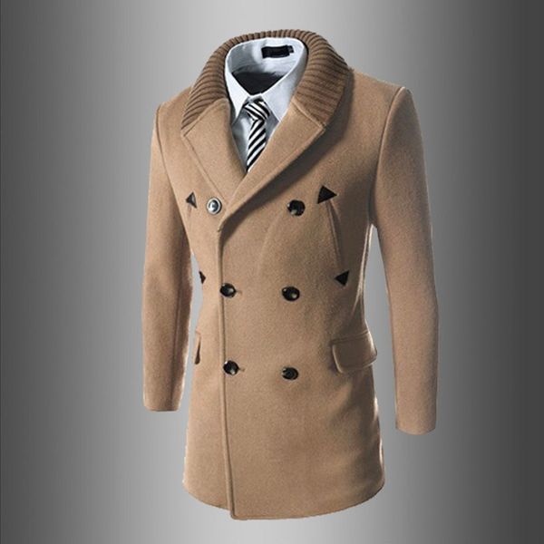 2019 new mens winter coats fashion casual classic trenchs fit turn-down collar jackets coats for male 755, Tan;black
2019 new mens winter coats fashion casual classic trenchs fit turn-down collar jackets coats for male 755, Tan;black