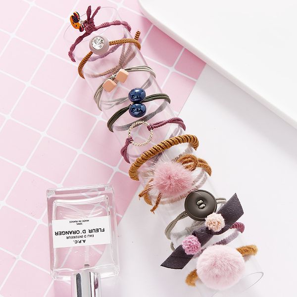 10pcs fashion women grils cute simple hair ball rubber bands hair scrunchie elastic bands ponytail holder accessories
10pcs fashion women grils cute simple hair ball rubber bands hair scrunchie elastic bands ponytail holder accessories