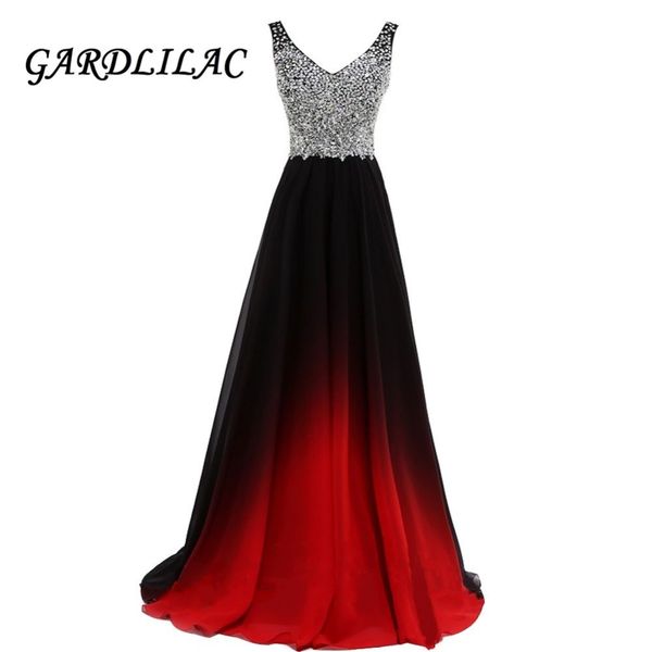 v-neck ombre evening dresses vestido longo beaded prom dress 2019 gradient chiffon prom long elegant dress for plus size woman, White;black
v-neck ombre evening dresses vestido longo beaded prom dress 2019 gradient chiffon prom long elegant dress for plus size woman, White;black