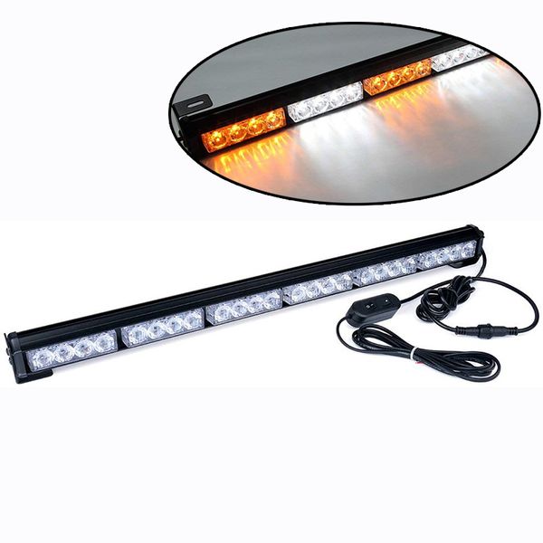 12v car truck 24 led amber white emergency traffic advisor flash strobe light bar warning light bar
12v car truck 24 led amber white emergency traffic advisor flash strobe light bar warning light bar