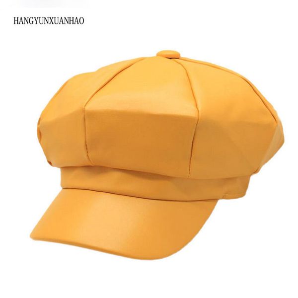 fashion pu leather newsboy caps for women spring autumn winter hats felt cap winter ladies black hat beret caps, Blue;gray
fashion pu leather newsboy caps for women spring autumn winter hats felt cap winter ladies black hat beret caps, Blue;gray