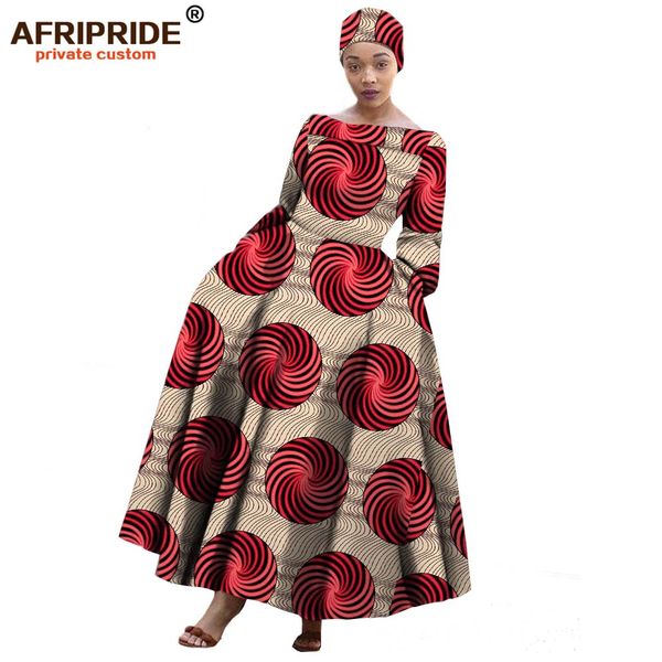 2019 afripride african maxi dress for women long-sleeves ankle-length party long dress plus size with a small headscarf a722559, Red
2019 afripride african maxi dress for women long-sleeves ankle-length party long dress plus size with a small headscarf a722559, Red