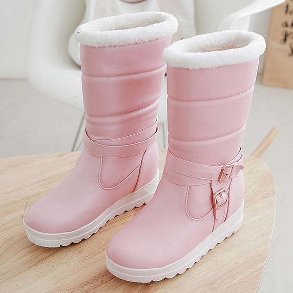 winter plus velvet snow boots woman shoes fashion butterfly-knot non-slip snow boots large size slip-on winter women drop, Black
winter plus velvet snow boots woman shoes fashion butterfly-knot non-slip snow boots large size slip-on winter women drop, Black