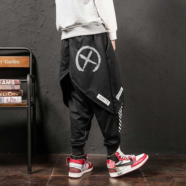 yasuguoji мужчины хип-хоп панк юбка брюки поддельный двухкусочный joggers гетры mens ночной клуб stage шаровары male багги уличная, Black
yasuguoji мужчины хип-хоп панк юбка брюки поддельный двухкусочный joggers гетры mens ночной клуб stage шаровары male багги уличная, Black