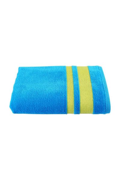 özdilek neon kadife yüz havlusu 50x90 cm. mavi towel