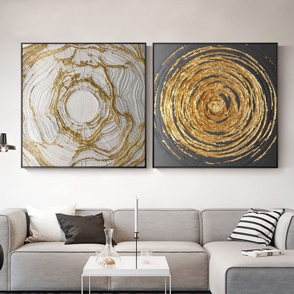 paintings golden circles modern contemporary abstract oil painting on canvas wall art pictures for living room home decor poster
paintings golden circles modern contemporary abstract oil painting on canvas wall art pictures for living room home decor poster