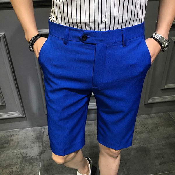 short suit pants mens dress pants red fifth slim fit royal blue pantalon slim homme 2019 summer shorts calca social casual, White;black
short suit pants mens dress pants red fifth slim fit royal blue pantalon slim homme 2019 summer shorts calca social casual, White;black