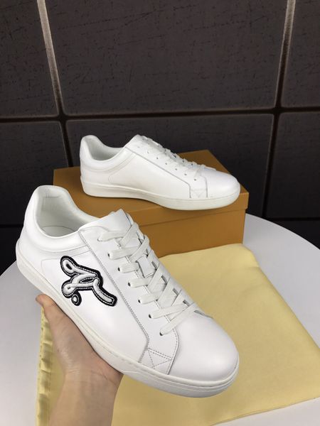 2019 fashion white leather designer shoes men basketball low sneakers trainers loafers stan smith star vintage espadrilles flat shoes, Black
2019 fashion white leather designer shoes men basketball low sneakers trainers loafers stan smith star vintage espadrilles flat shoes, Black