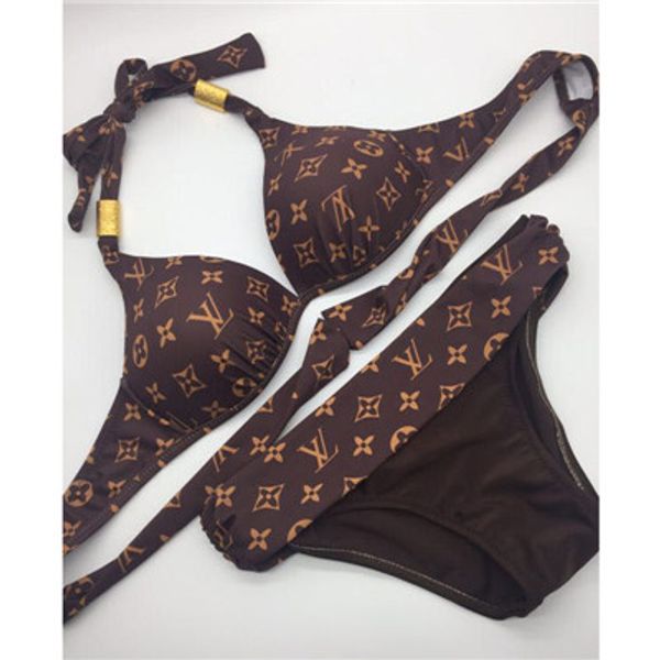 brown padded swimwear pattern women's bikini charming one-piece bandage swimsuit solid push up bathing wear ing
brown padded swimwear pattern women's bikini charming one-piece bandage swimsuit solid push up bathing wear ing
