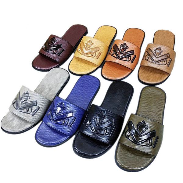 with box new mens 100% cowhide designer real leather slides rubber slipper summer beach slide flip flops rubber sandal multi-style, Black
with box new mens 100% cowhide designer real leather slides rubber slipper summer beach slide flip flops rubber sandal multi-style, Black