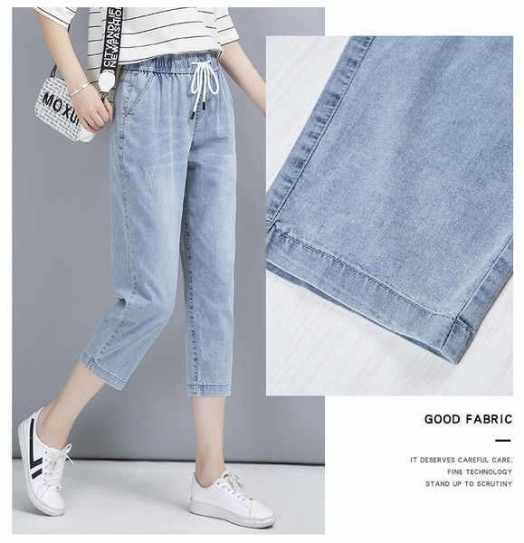 jin yi lai french chic loose haroun pants pants of eight li office and leisure solid color, Blue
jin yi lai french chic loose haroun pants pants of eight li office and leisure solid color, Blue
