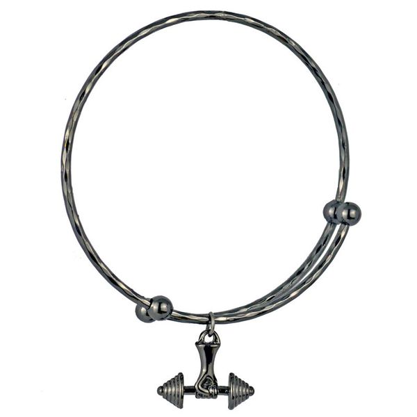 2019 fashion sports fitness series jewelry fitness barbell bangle six-sided rhombus adjustable size 3 color bracelet eastbourne tennis, Black
2019 fashion sports fitness series jewelry fitness barbell bangle six-sided rhombus adjustable size 3 color bracelet eastbourne tennis, Black