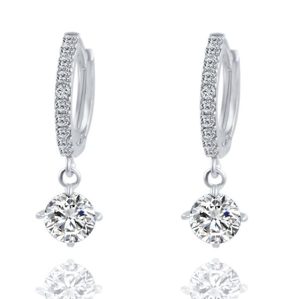 dangle drop earring fashion charm round crystal plated gold silver zircon pendant earrings for women wedding jewelry
dangle drop earring fashion charm round crystal plated gold silver zircon pendant earrings for women wedding jewelry